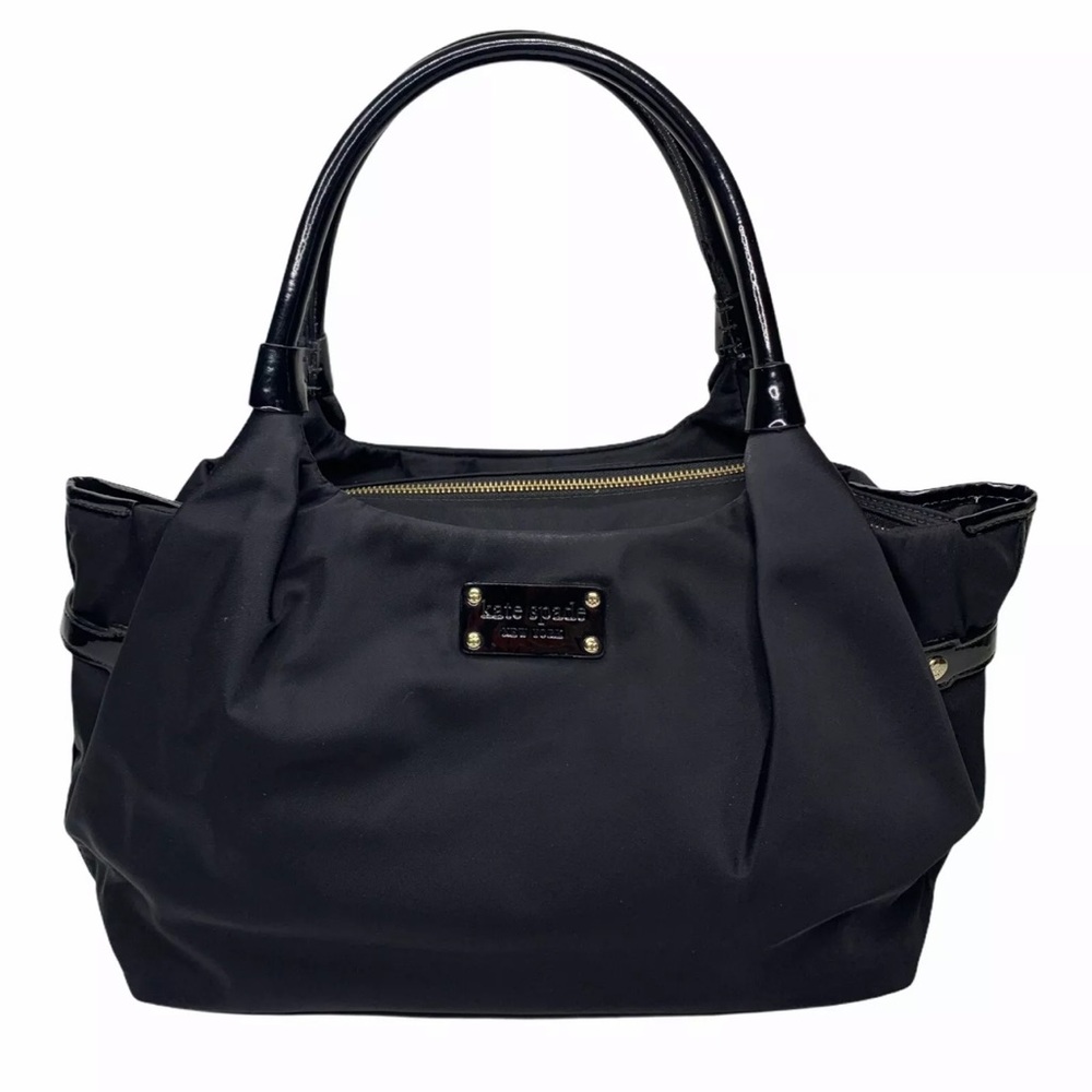 Kate Spade Black Nylon and patent leather Bag